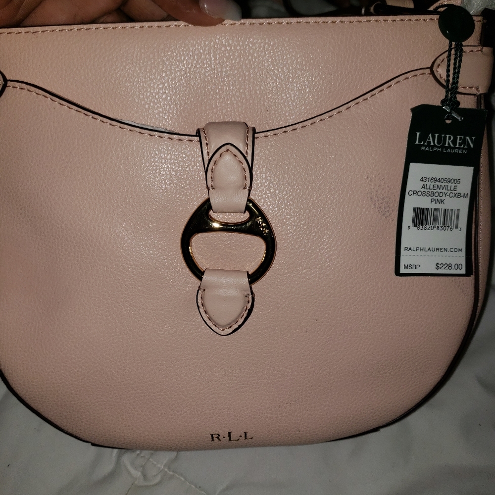 Pink Ralph Lauren purse